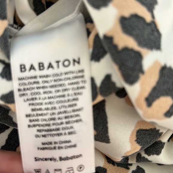 Aritzia midi skirt in Leopard print. - Picture 6 of 6